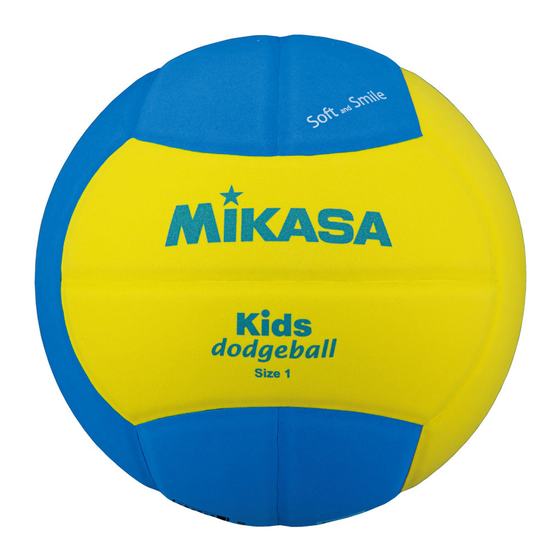 ミカサ MIKASA スマイルドッジボール 早い者勝ち 1号 1号球 SD10 買物 イエロー×ブルー SD10-YBL