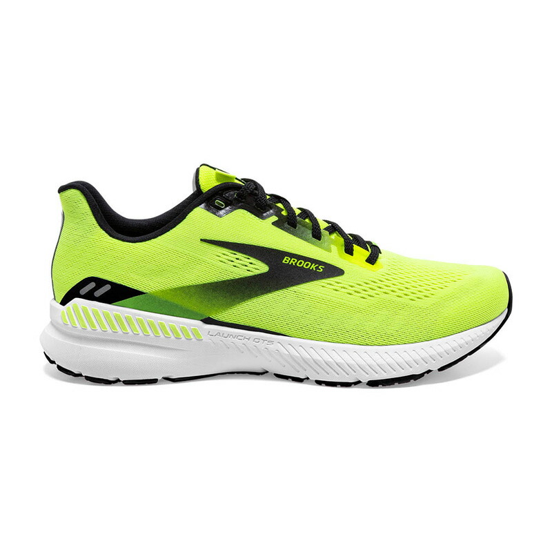 Brooks ブルックス Men S ローンチ ランニングシューズ 8 Gts 8 Men S ローンチ Akr Brm3593 ナチュラム イエローグリーン ランニング マラソン メンズ Gts Launch 28 0cm 8 支店