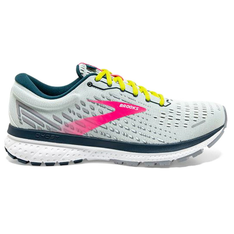 8494円 8周年記念イベントが BROOKS ブルックス Ghost ゴースト 13 ウィメンズ ランニングシューズ 24.0cm グレー×ピンク  AKR-BRW3382