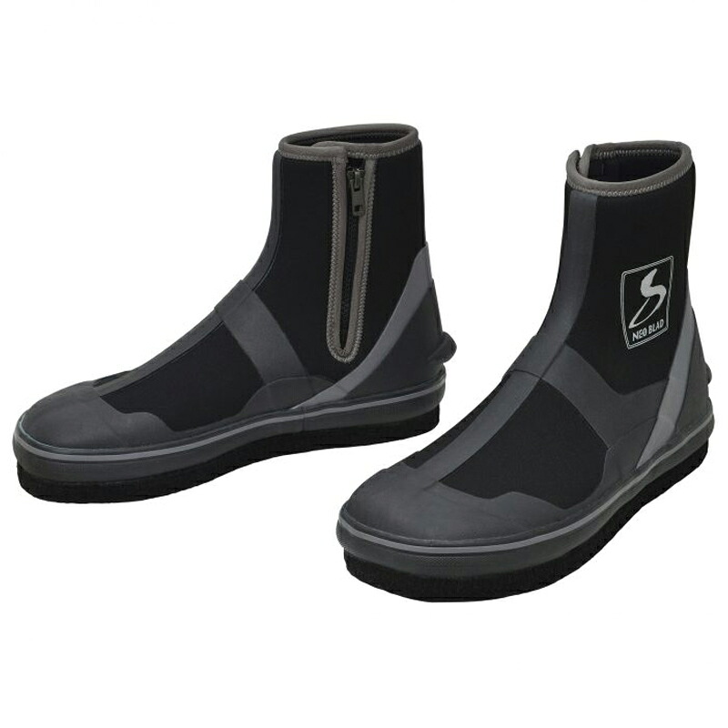 下野(しもつけ) NEB ライトシューズ STD CW 中丸 LL ブラック×シルバー SZ-414CW|ナチュラム 支店