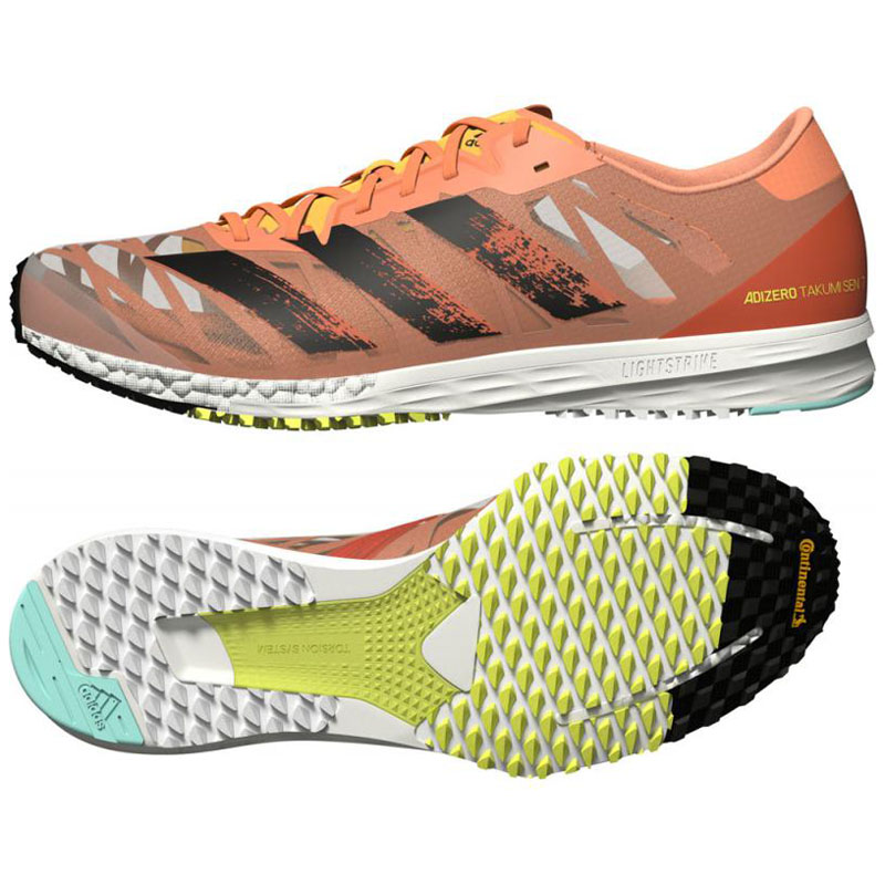 Adidas アディダス スクリーミングオレンジ コアブラック ソーラーye 7 支店 Adj Fy0341 275 ナチュラム Takumi 7 ランニングシューズ Takumi 27 5cm Sen メンズシューズ Adizero