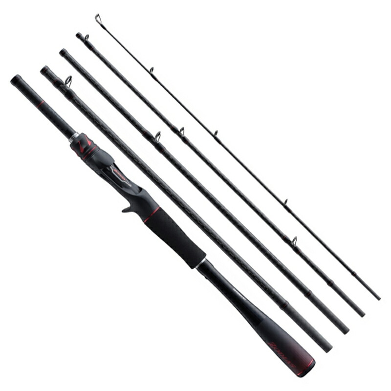 BLACK LABEL ダイワ　C61XXH-5-SB Daiwa 21 Black Label BLX Travel C61XXH-5/ SB Monster Fish