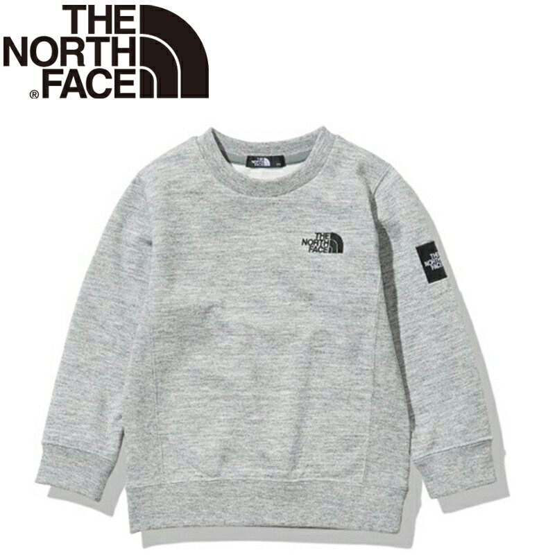 THE NORTH FACE ザ ノースフェイス 21秋冬 Kid s SQUARE LOGO CREW ...