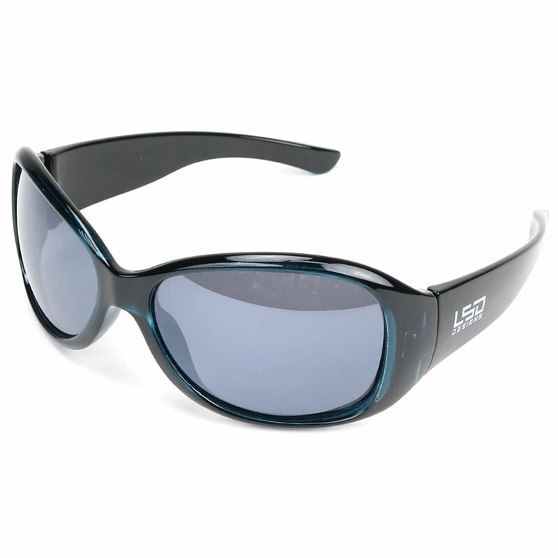 D.FLYMAN(ディー･フライマン) クリアブルーブラック ライトスモークシルバーミラー