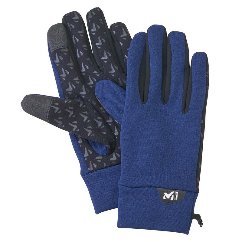 MILLET ミレー GLOVE M MIV01833 NAVY STRETCH TREK WARM ウォームストレッチトレックグローブ  最大59%OFFクーポン WARM