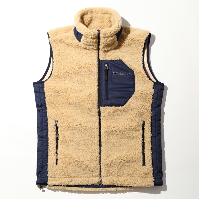 激安ブランド Columbia コロンビア Archer Ridge Vest アーチャー リッジ ベスト メンズ M Ancient Fossil Navy