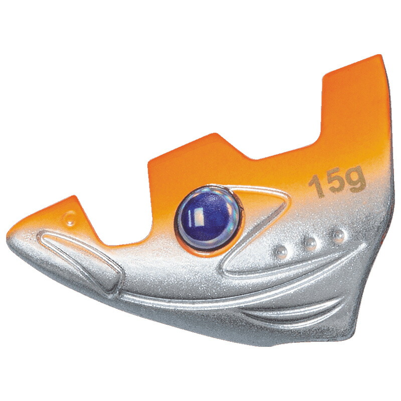 餌木蔵 ティップランシンカー 15g #1 オレンジ/シルバー