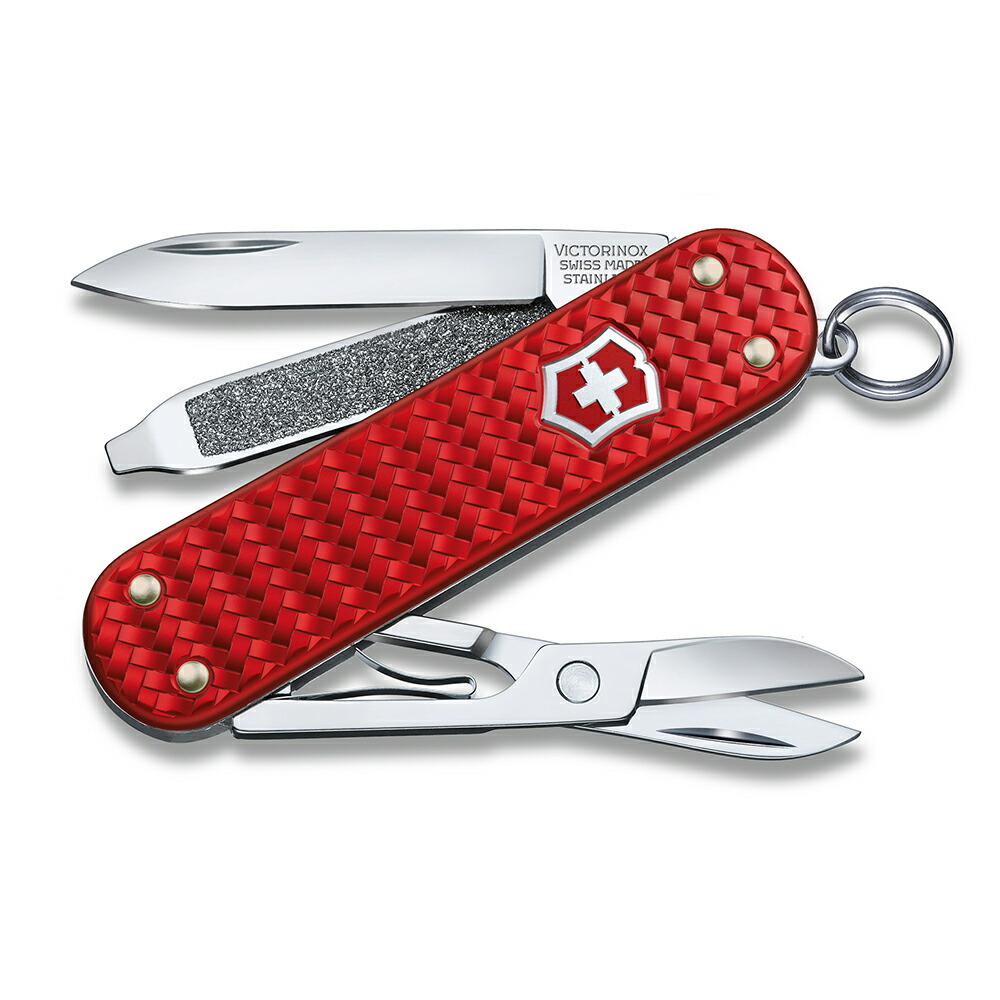 VICTORINOX(ビクトリノックス) 【国内正規品】クラシック プレシャス Alox スモール Iconic Red 0.6221.401G