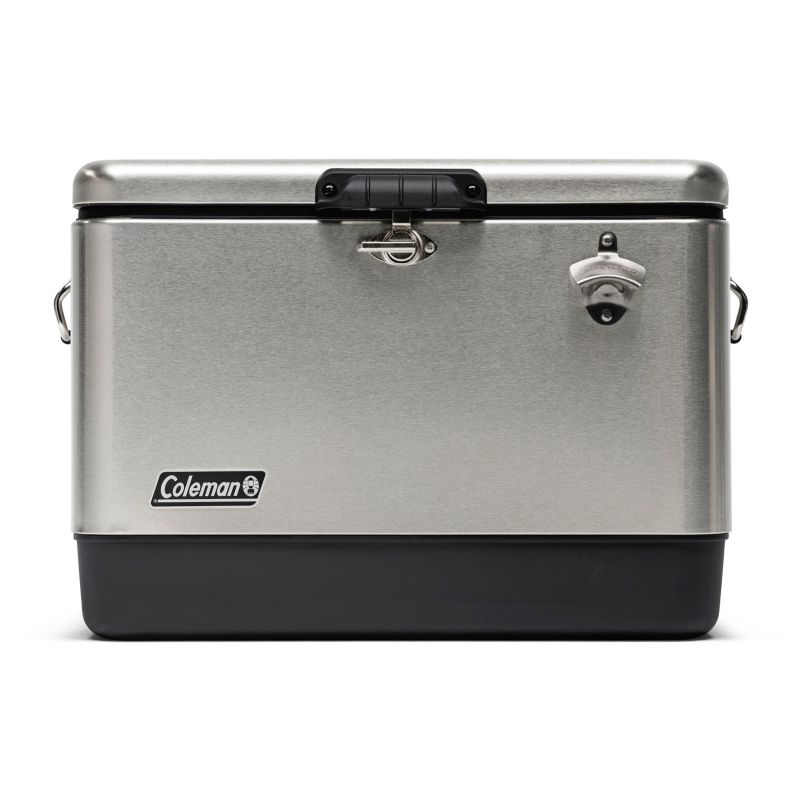 Coleman(コールマン)54QTステンレススチールベルトクーラー51Lシルバー2159596