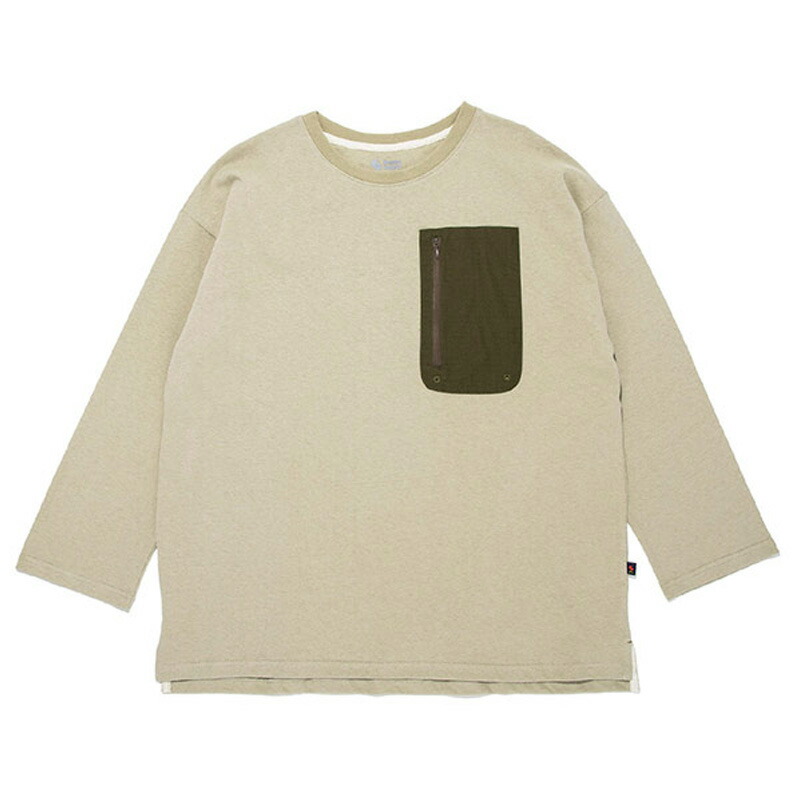 オレゴニアン キャンパー(Oregonian Camper) キャンプロングスリーブTEE L OATMEAL(オートミール) ocw2011oal