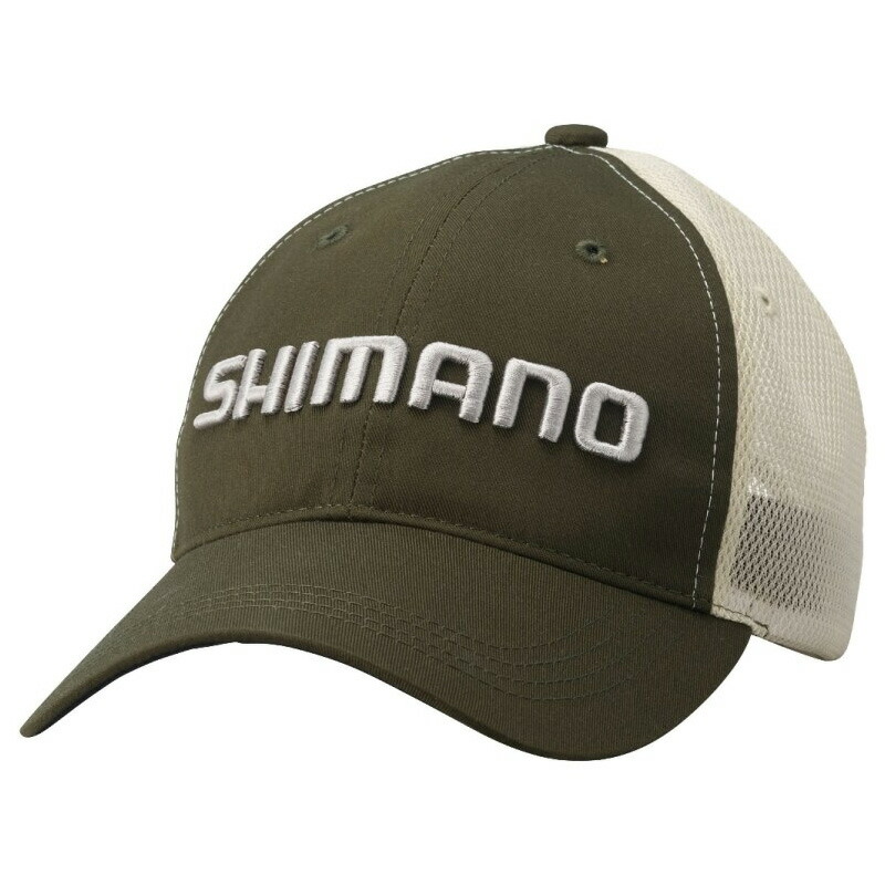 シマノ Shimano Ca 008v ツイル メッシュキャップ M カーキ メーカー直送