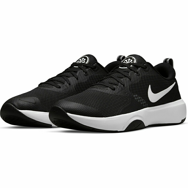 NIKE ナイキ シティ REP TR 29 002 ブラック×ホワイト×ダークスモークグレー NJP-DA1352002 柔らかい