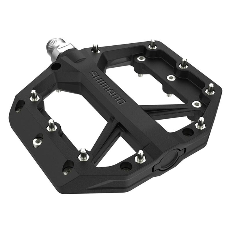 シマノ(SHIMANO)/サイクル フラットペダル サイクル/自転車 ブラック EPDGR400L