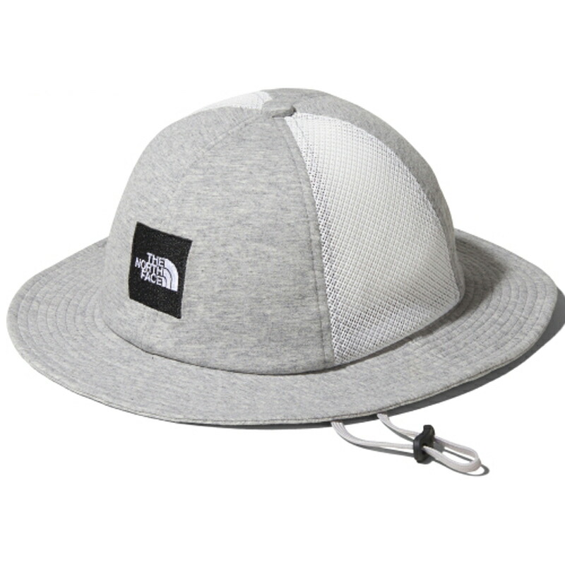 スクエアロゴメッシュハット キッズ KL ミックスグレー