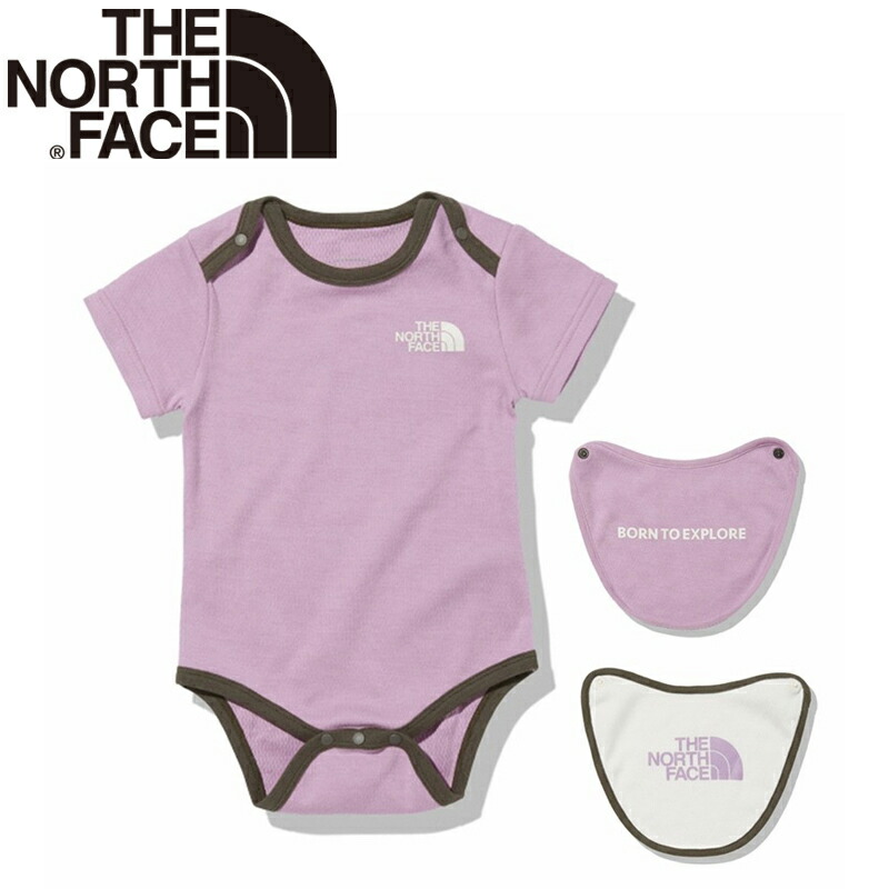 THE NORTH FACE ザ ノース フェイス B Rompers2P BIB ショートスリーブ ロンパース2P ビブ ベビー 80cm  スモーキーグレープ MP NTB12202 あなたにおすすめの商品