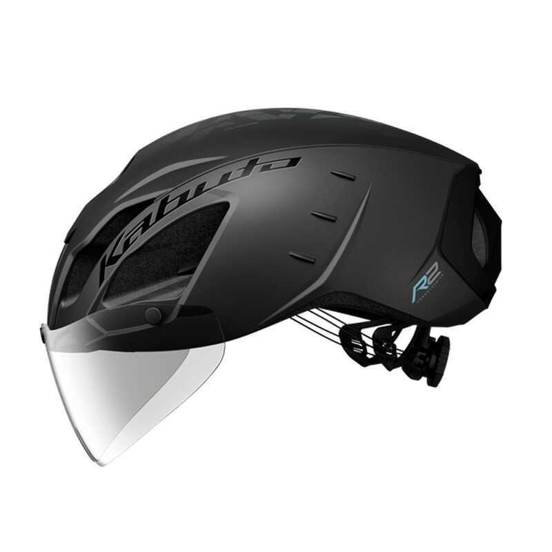 オージーケー カブト(OGK KABUTO) AERO-R2 エアロ R2 エアロ読み込む 安全帽 循環過程/銀輪 S/M 引っ敷き黒いこと