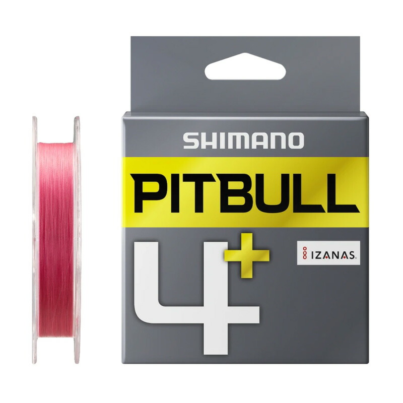 楽天市場】シマノ(SHIMANO) LD-M44V PITBULL(ピットブル)4+ 100m 0.30号 トレーサブルピンク LD-M44V :  ナチュラム 楽天市場支店