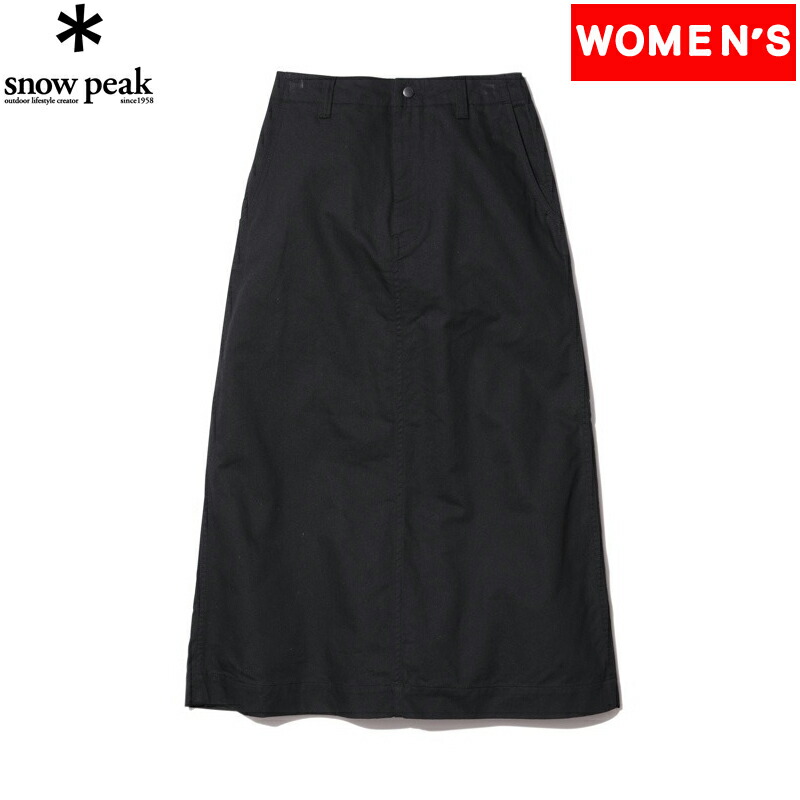 TAKIBI Chino Skirt 3 Black
