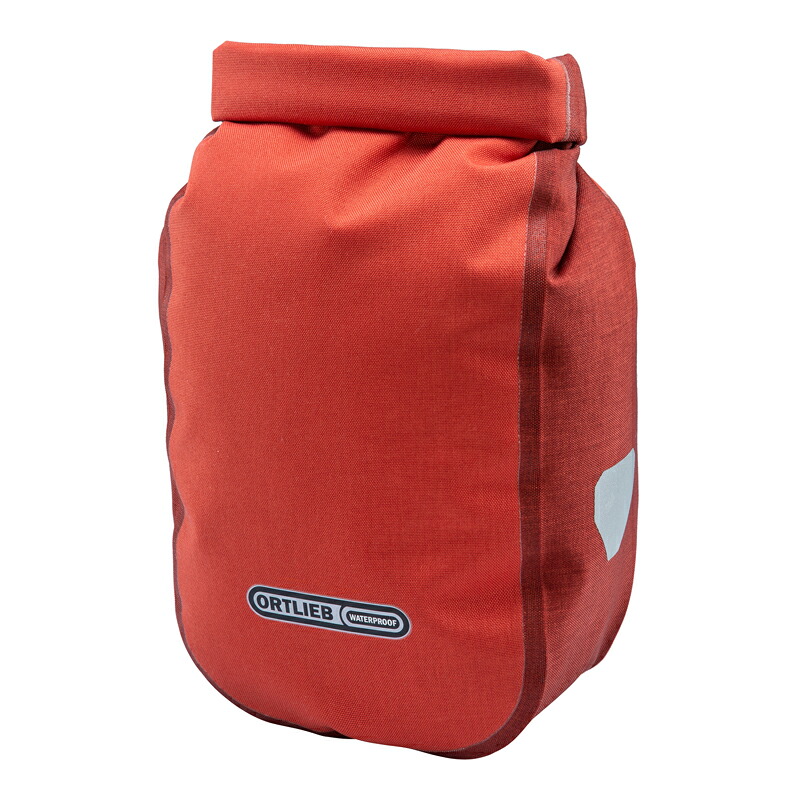 ORTLIEB(オルトリーブ) 【正規品】フォークパック プラス 防水バッグ バイクパッキング 5.8L サルサ×ダークチリ OR-F6403