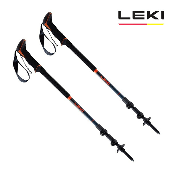 LEKI レキ SHERPA LITE シェルパ ライト 68〜135cm 335 オレンジ 1300448 お買い得