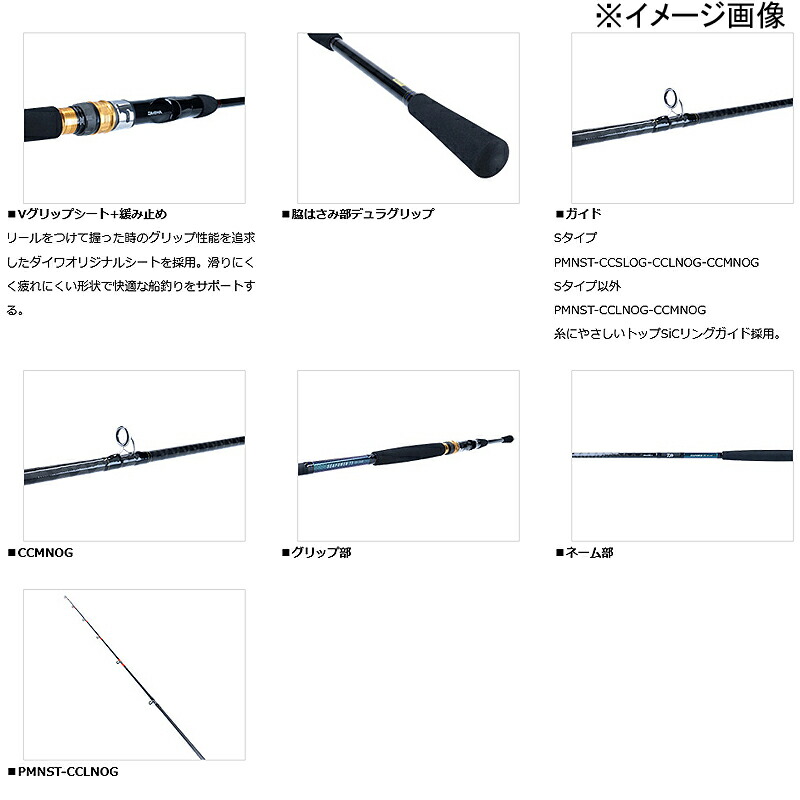 宅配 ダイワ Daiwa シーパワー 73 30-300 N 3ピース 05500691 pjiefas