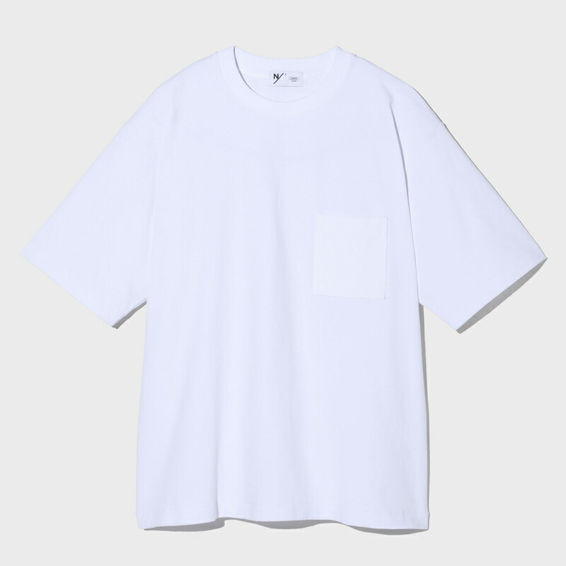 NEUTRALWORKS.(ニュートラルワークス.) MXP ミディアム ドライ ジャージー ビッグ ティー ウィズ ポケット ユニセックス M ホワイト(W) KSU32145