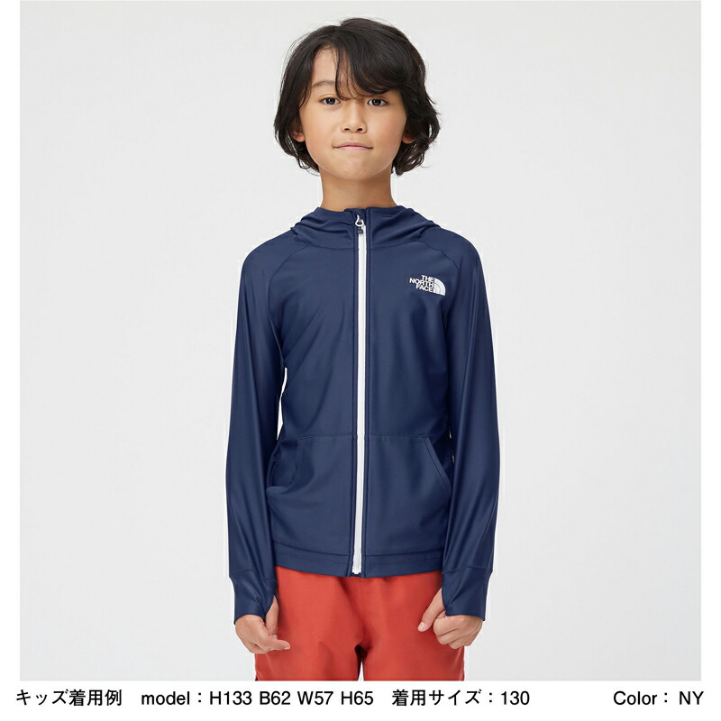 THENORTHFACE(ザ・ノースフェイス)【22春夏】Kid'sサンシェイドフルジップフーディキッズ150cmTNFネービー(NY)NTJ12270
