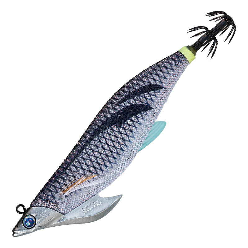 餌木蔵 ベイトフェザー TR 3.5号/30g #010 クリアモノトーン