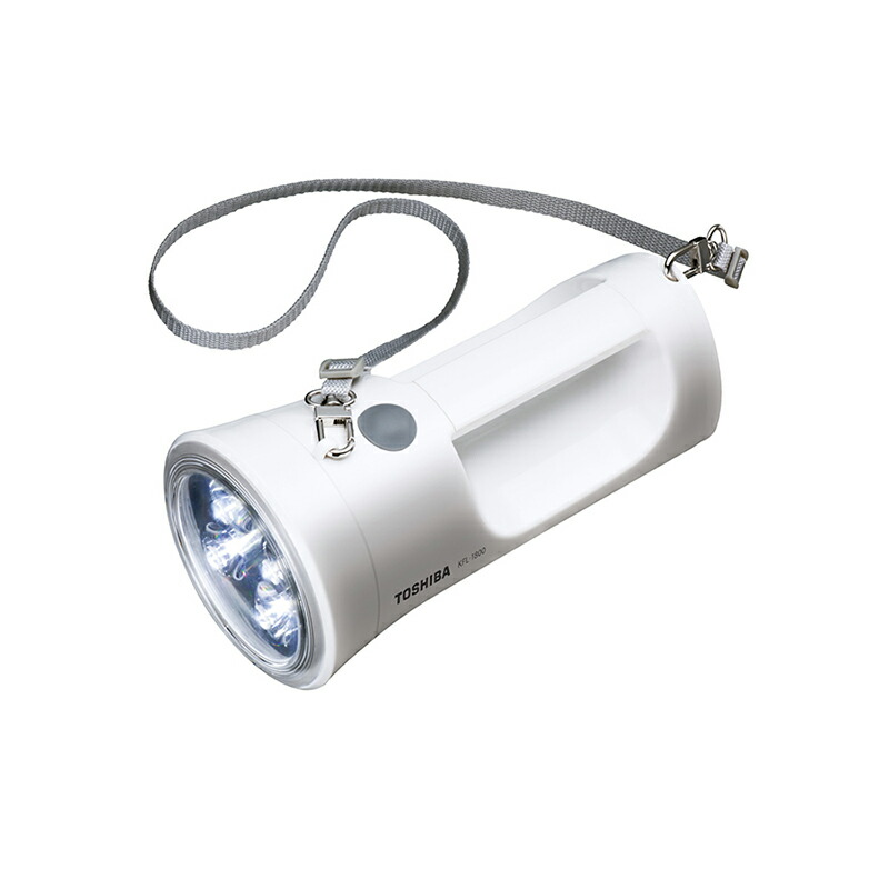 東芝(TOSHIBA) LEDサーチライト 最大1000ルーメン 単一電池式 KFL-1800(W)