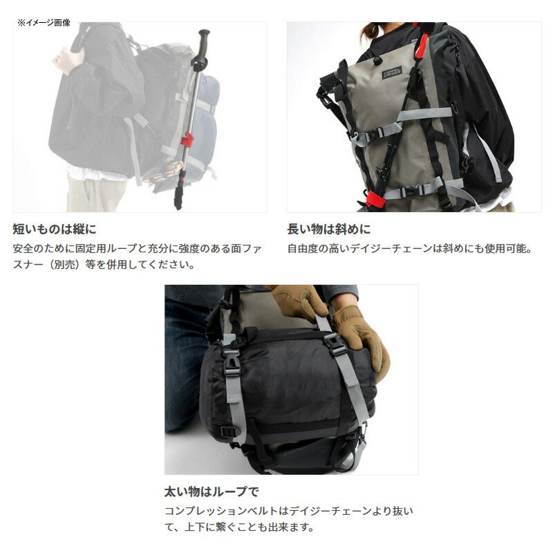 ドッペルギャンガー(DOPPELGANGER)TARPAULINDAYPACK3(ターポリンデイパック3)20Lカーキ・ブラックDBT422-ML