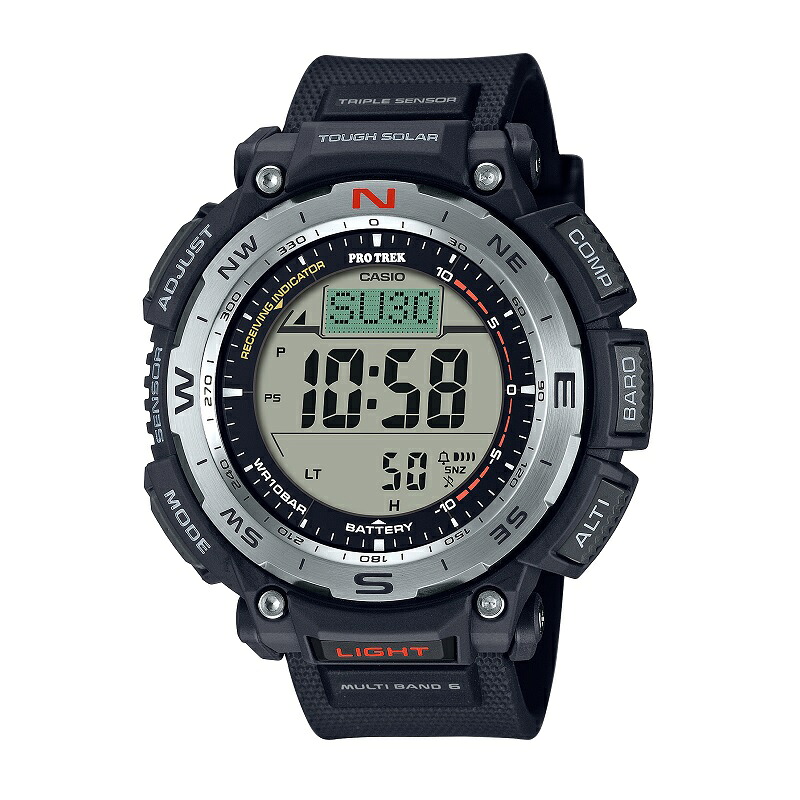 PROTREK(プロトレック) 【国内正規品】PRW-3400-1JF 10気圧防水 ブラック PRW-3400-1JF|ナチュラム 支店