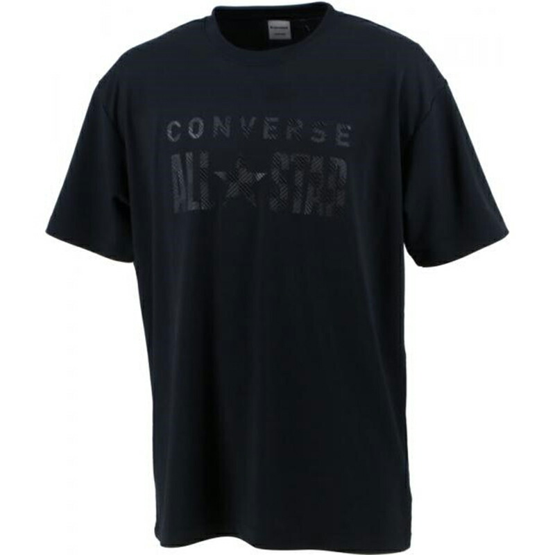 CONVERSE コンバース プリントTシャツ S ブラック×ブラック 1919 CB222356 【在庫限り】 CONVERSE コンバース プリントTシャツ S ブラック×ブラック 1919 CB222356 【在庫限り】
