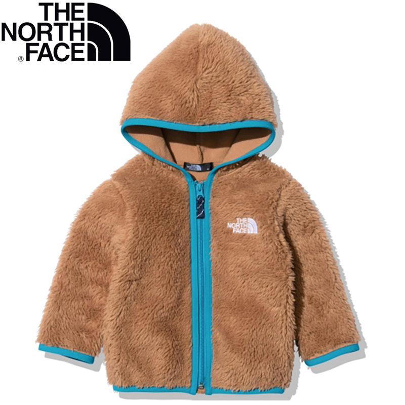 THE NORTH FACE ザ ノース フェイス B SHERPA FLEECE HOODIE シェルパ フリース フーディ ベビー 90cm  トーステッドブラウン TS NAB72207 オリジナル