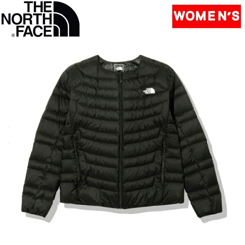 祝日 K ノース THE M NYW82213 ブラック FACE NORTH ウィメンズ ザ ラウンドネック ジャケット フェイス Women's  サンダー アウトドア