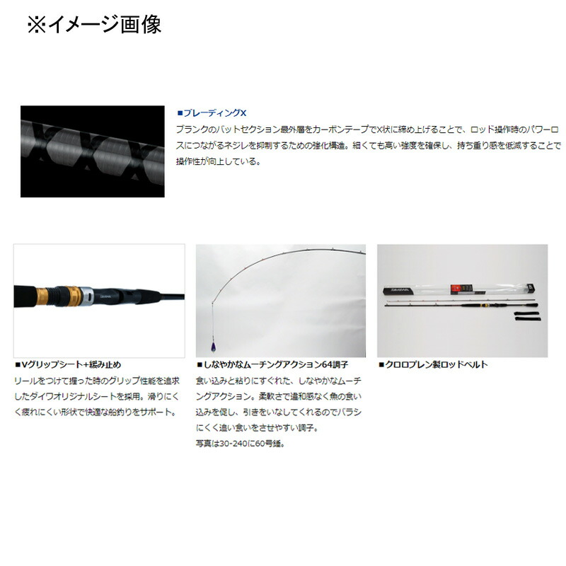 ダイワ Daiwa 2ピース 50-270 05500681 N シーフレックス64 高級品市場 シーフレックス64