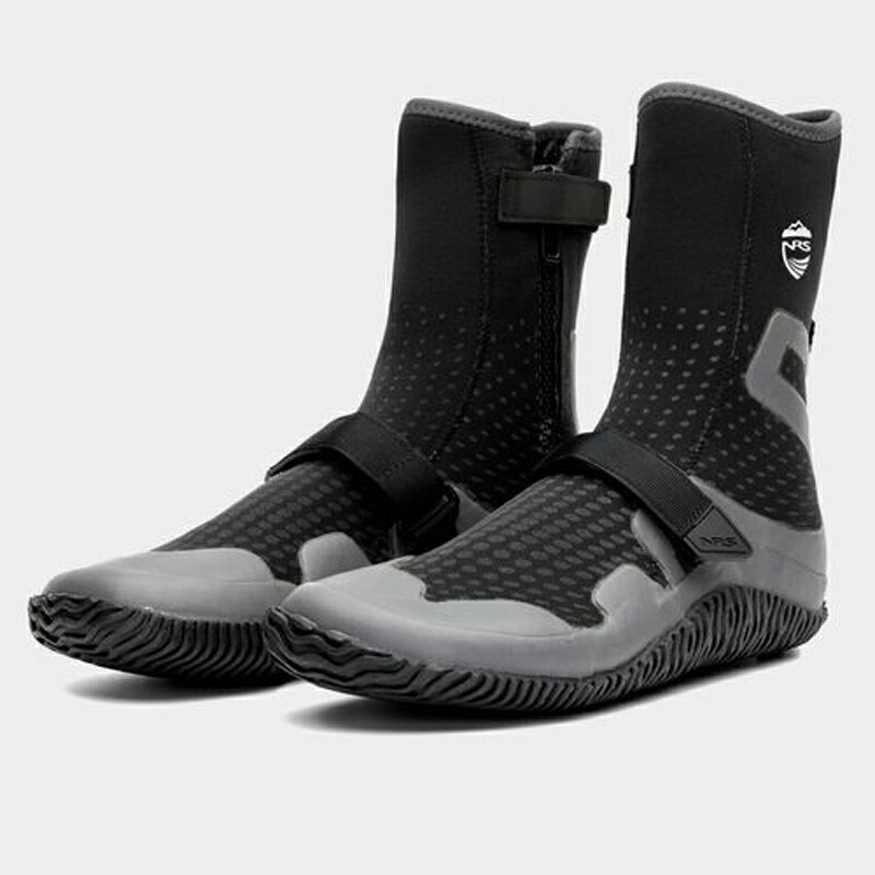 エヌアールエス(NRS) Men's Paddling Shoe 10インチ グレー×ブラック NR13A000000095