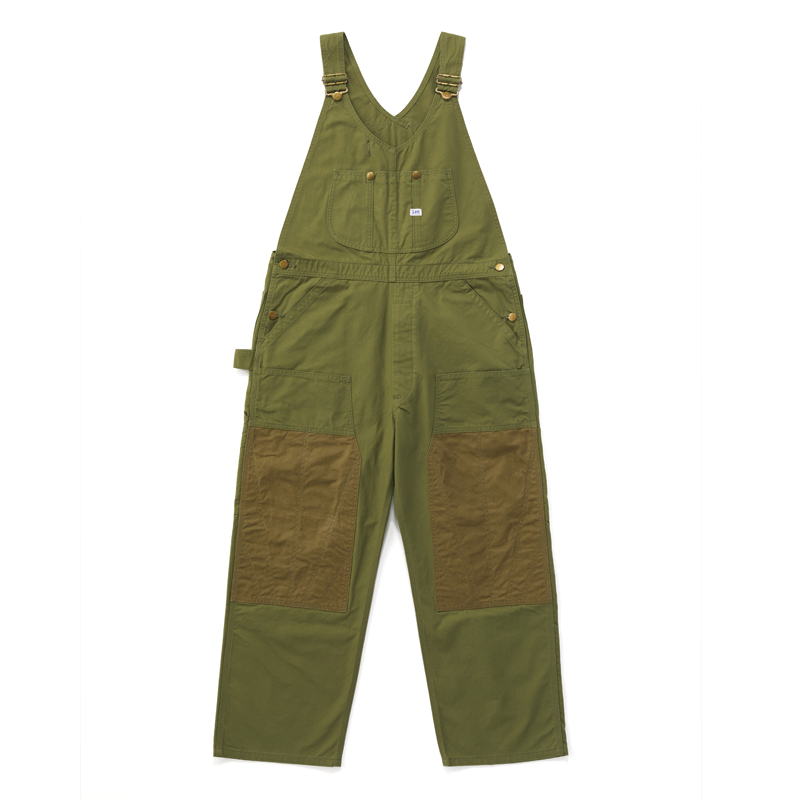 OUTDOORS DOUNLE KNEE OVERALLS L OLIVE