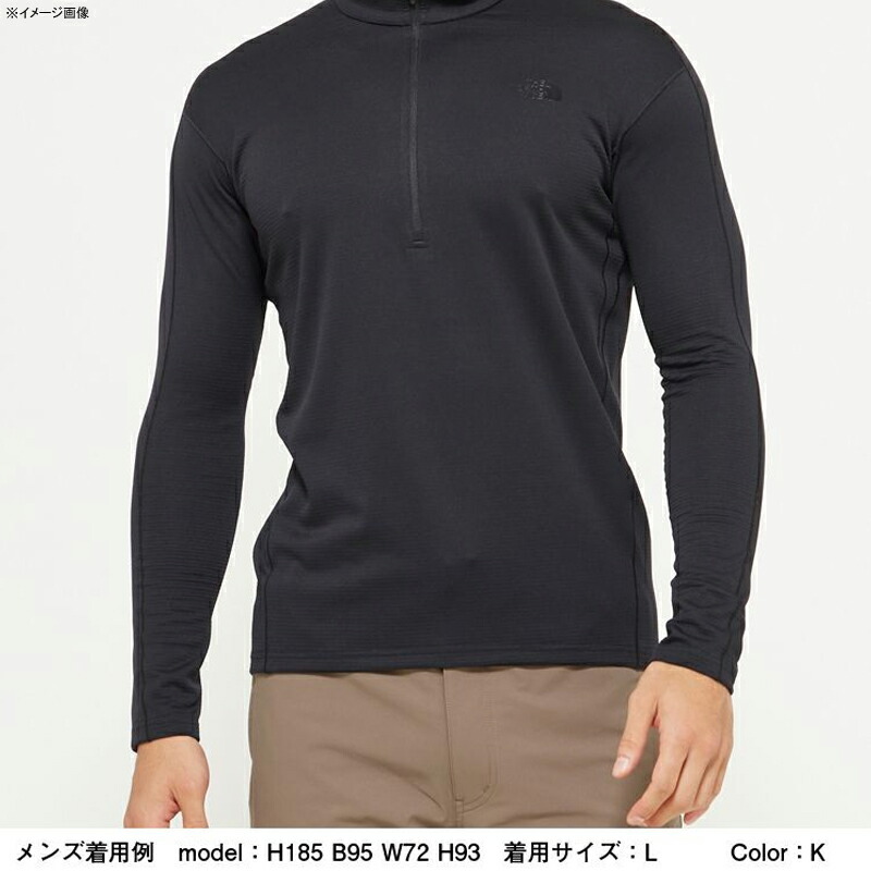 THE NORTH FACE FK L NT61911 ザ ジップアップ ノース フェイス フォークブルー フラッシュドライ メンズ ロングスリーブ  【在庫有】 FACE