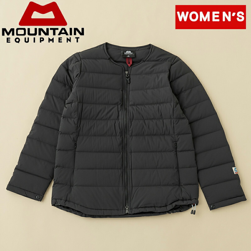 マウンテンイクイップメント Mountain Equipment W STRETCH DOWN CARDIGAN ウィメンズストレッチダウンカーディガン  S B02 ブラック 424141 卸直営