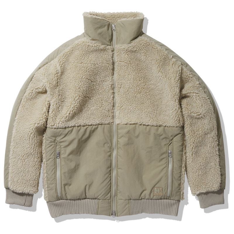 ファイバーパイル サーモ ライアジャケット XL オートミール
