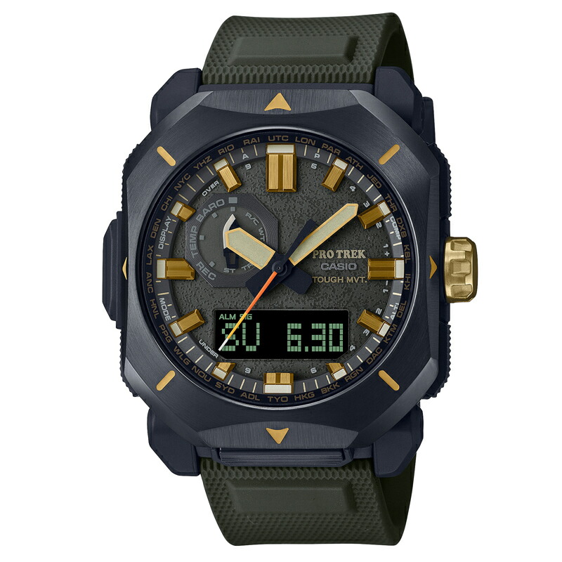 PROTREK(プロトレック) 【国内正規品】PRW-6900Y-3JF 10気圧防水 カーキ PRW-6900Y-3JF|ナチュラム 支店