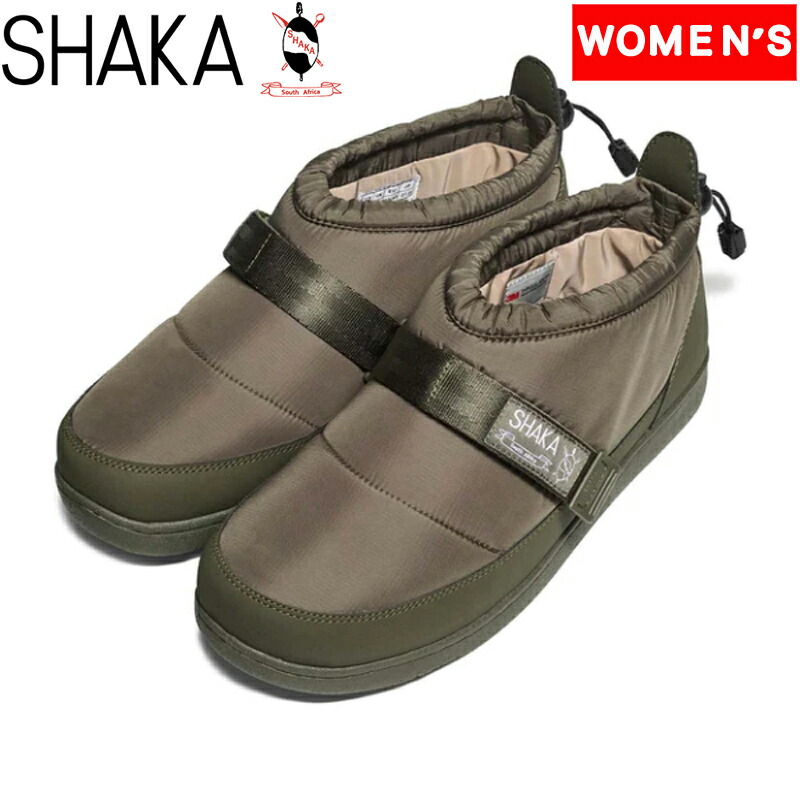 SCHLAF CAMP MOC(シュラフ キャンプ モック)/中綿スリッポン 23cm ARMY