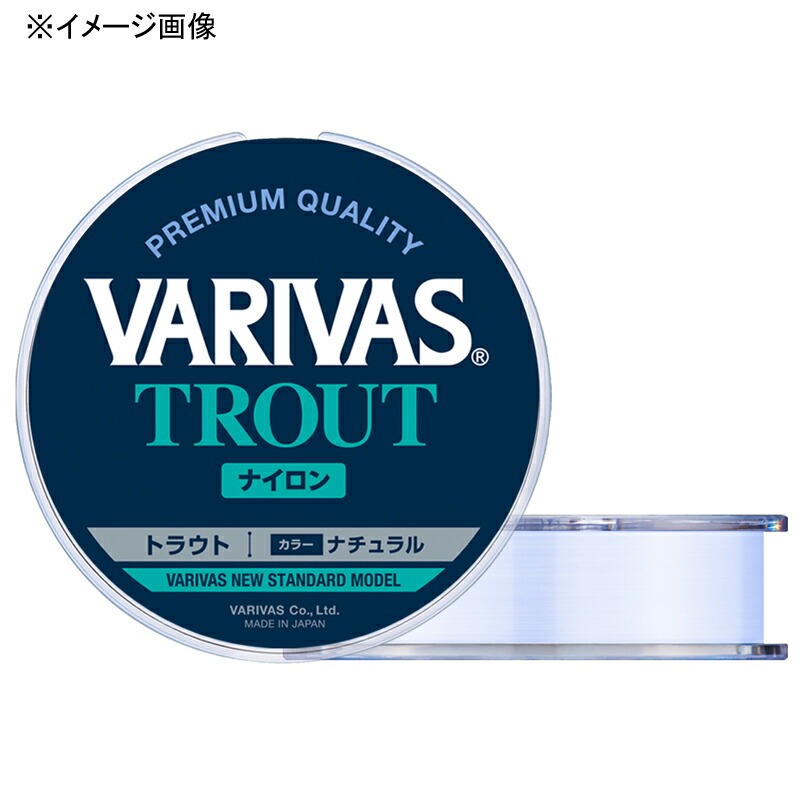 VARIVASトラウト ナイロン 100m 0.6/2.5lb ナチュラル