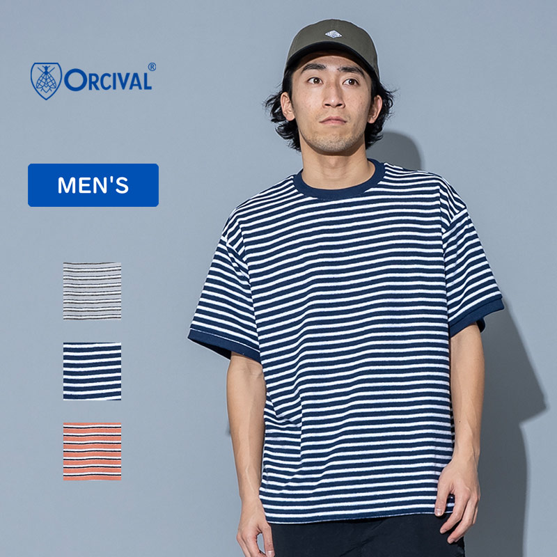 ORCIVAL(オーシバル) クルーネック ショートスリーブ プルオーバー #OR-C0228 PTC 全3色 全2サイズ