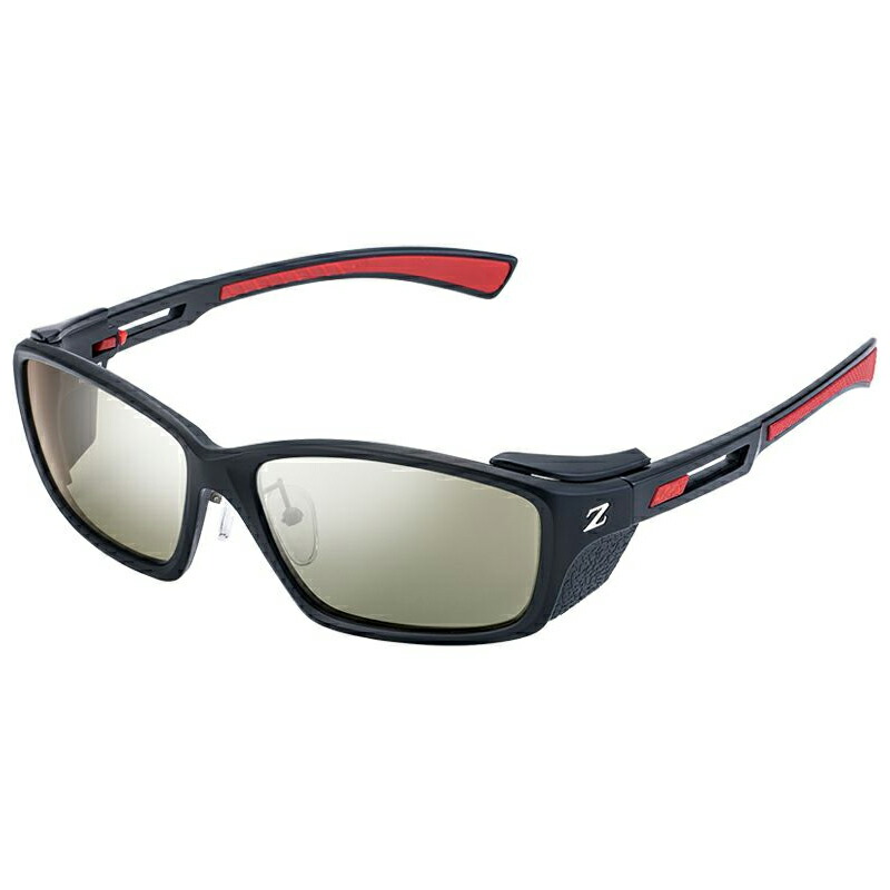 （予約4月入荷） Zeque by ZEAL OPTICS(ゼクー バイ ジールオプティクス) HOVER(フーバー) ブラック×レッド トゥルービュースポーツ×シルバーミラー F-1973