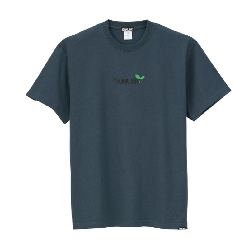 オーガニックコットンTシャツ L ネイビー