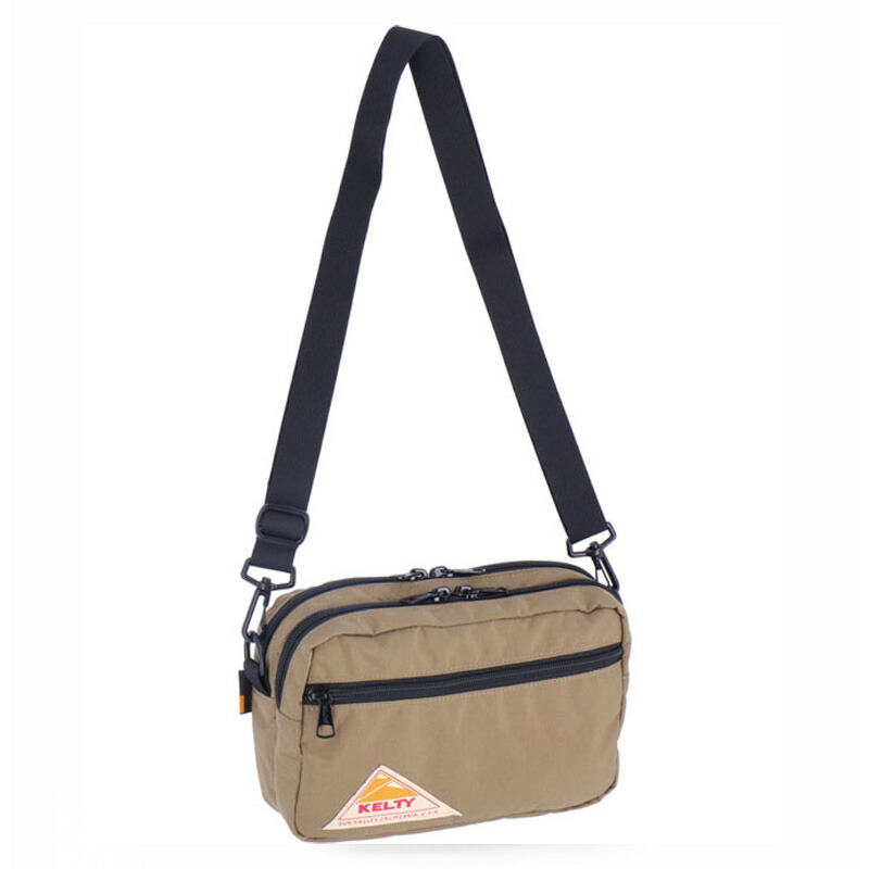 RECTANGLE ZIP SHOULDER(レクタングル ジップ ショルダー) FREE Tan