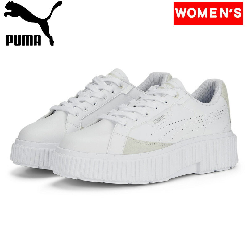 DINARA(ディナーラ)/ウィメンズ スニーカー 24.0cm PUMA WHITE×VAPOR GRAY