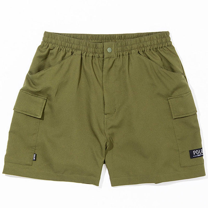 DOT AIR MULTI POCKET COOL SHORTS M OLIVE