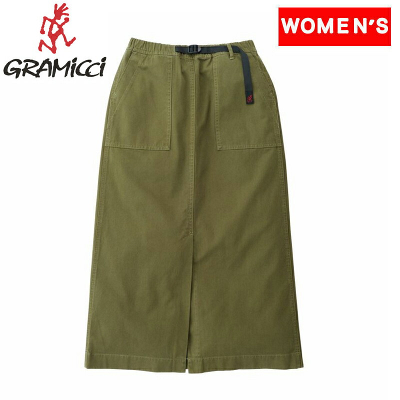 LONG BAKER SKIRT(ロングベイカースカート) S OLIVE